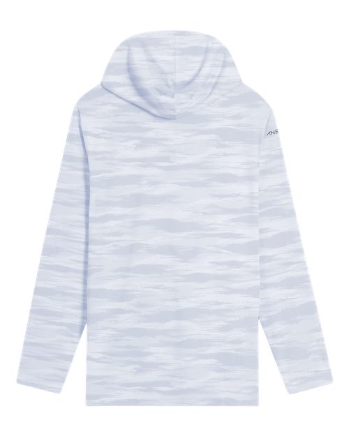 Men's Low Pro Tech Camo Hooded Long Sleeve T-Shirt – Back