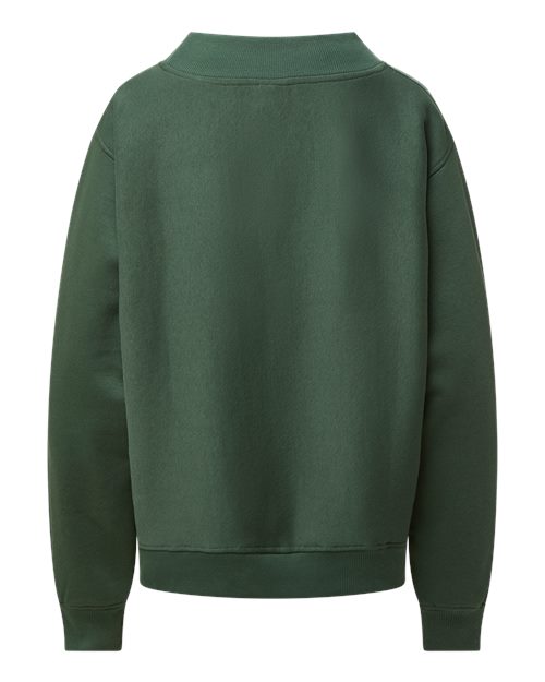 Women's Pro Weave® Mock Neck Sweatshirt – Back
