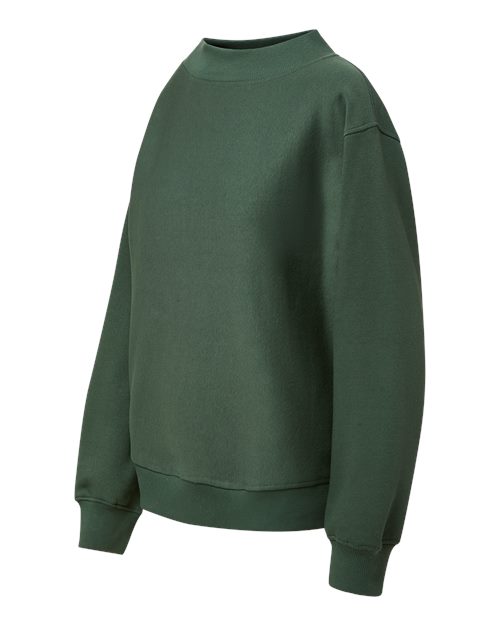 Women's Pro Weave® Mock Neck Sweatshirt – Detail