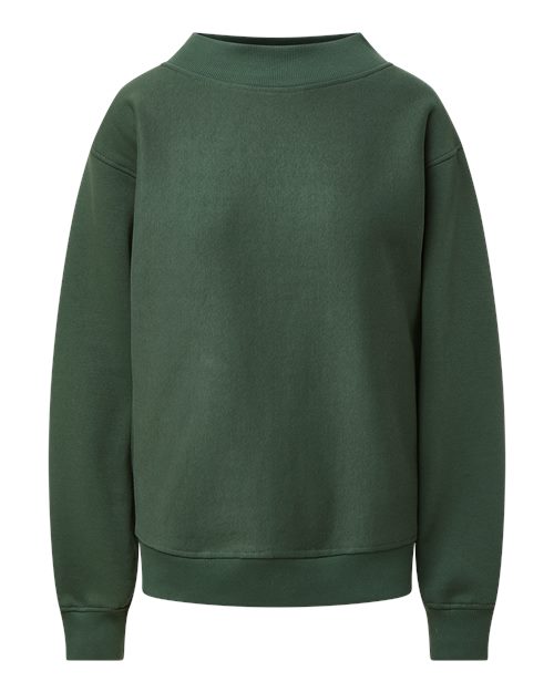 Women's Pro Weave® Mock Neck Sweatshirt – Front
