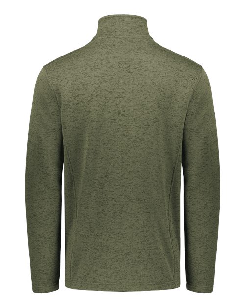 Men's Eco Revive™ Alpine Sweater Fleece Quarter-Zip Pullover – Back