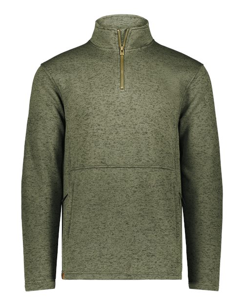 Men's Eco Revive™ Alpine Sweater Fleece Quarter-Zip Pullover – Front