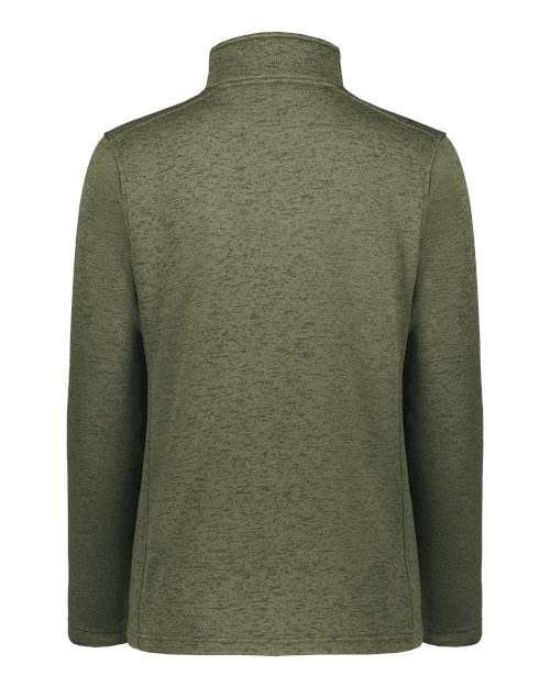 Women's Eco Revive™ Alpine Sweater Fleece Quarter-Zip Pullover – Back