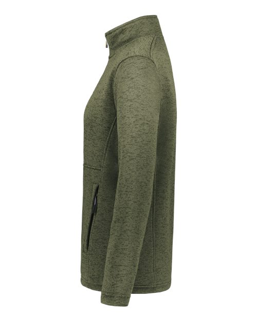 Women's Eco Revive™ Alpine Sweater Fleece Quarter-Zip Pullover – Detail
