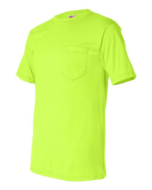 Unisex USA-Made 50/50 Pocket T-Shirt – Side