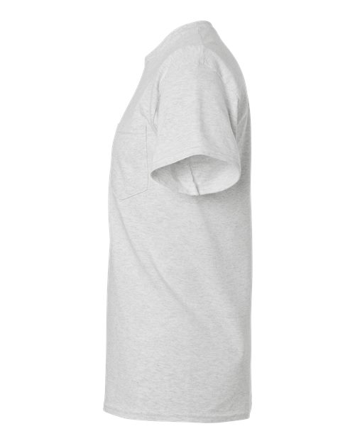 Unisex Ultra Cotton® Pocket T-Shirt – Detail