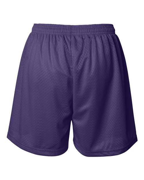 Women's Pro Mesh 5" Solid Liner Shorts – Back