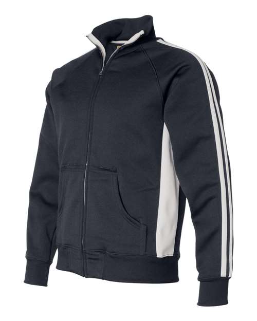 Men's Vintage Polyester Fleece Track Jacket – Side