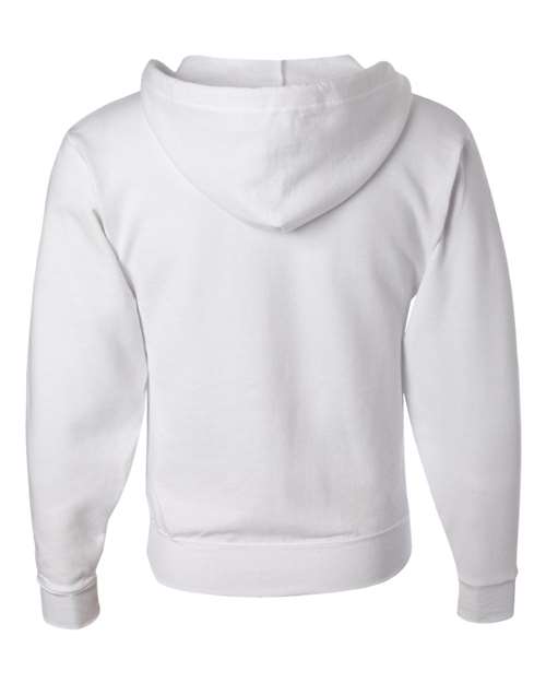 Unisex NuBlend® Full-Zip Hooded Sweatshirt – Back