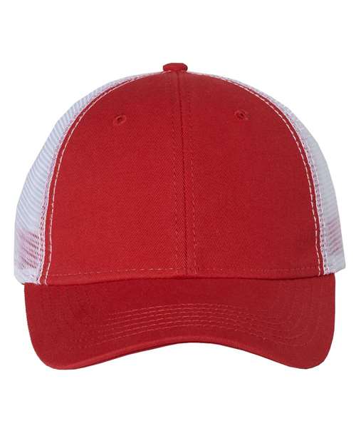 Bio-Washed Trucker Cap – Front