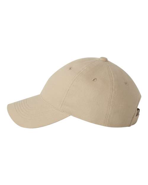 Heavy Brushed Twill Unstructured Cap – Detail