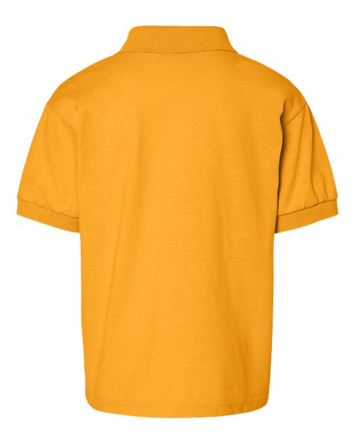 Youth DryBlend® Jersey Polo – Back