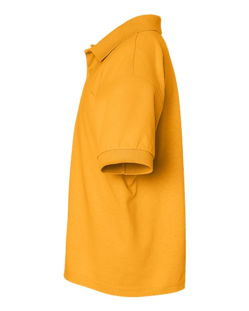 Youth DryBlend® Jersey Polo – Detail