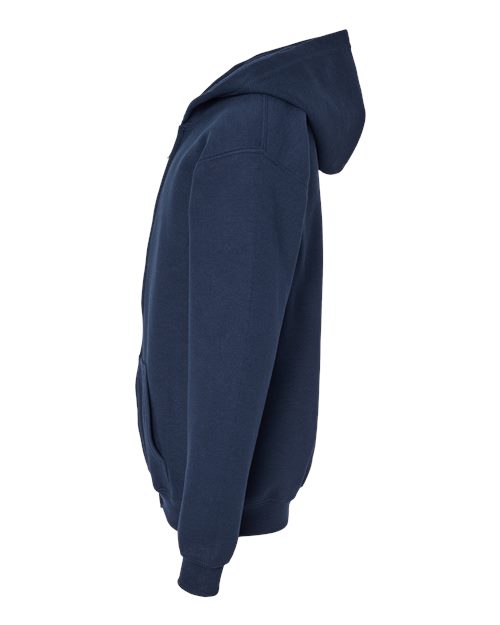Youth Heavy Blend™ Full-Zip Hooded Sweatshirt – Detail
