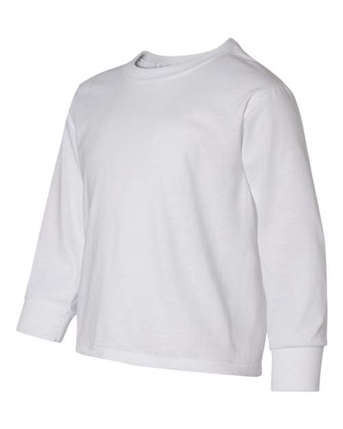 Youth Dri-Power® Long Sleeve 50/50 T-Shirt – Side
