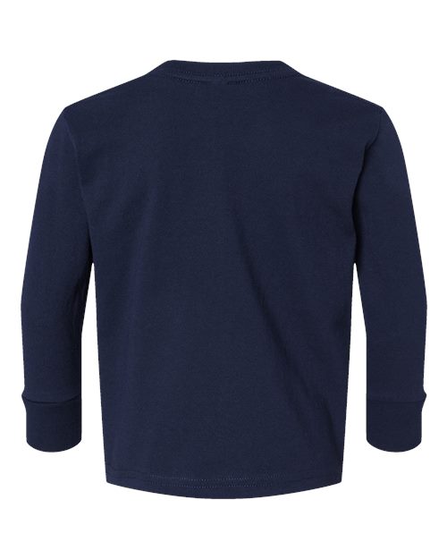 Toddler Cotton Jersey Long Sleeve Tee – Back