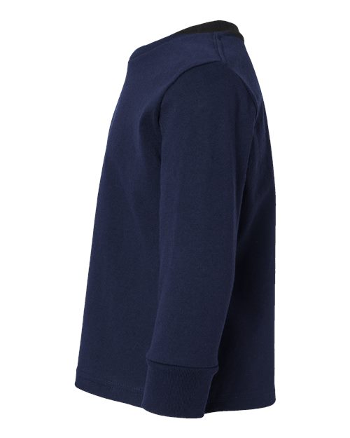 Toddler Cotton Jersey Long Sleeve Tee – Detail