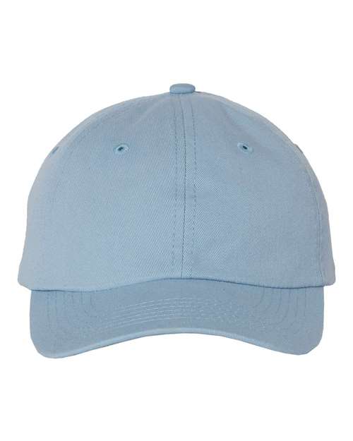 Youth Small Fit Bio-Washed Dad Hat – Front