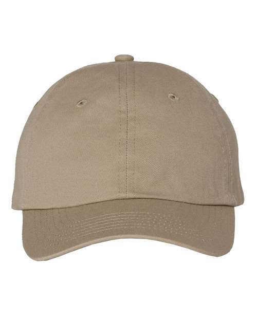 Youth Small Fit Bio-Washed Dad Hat – Front