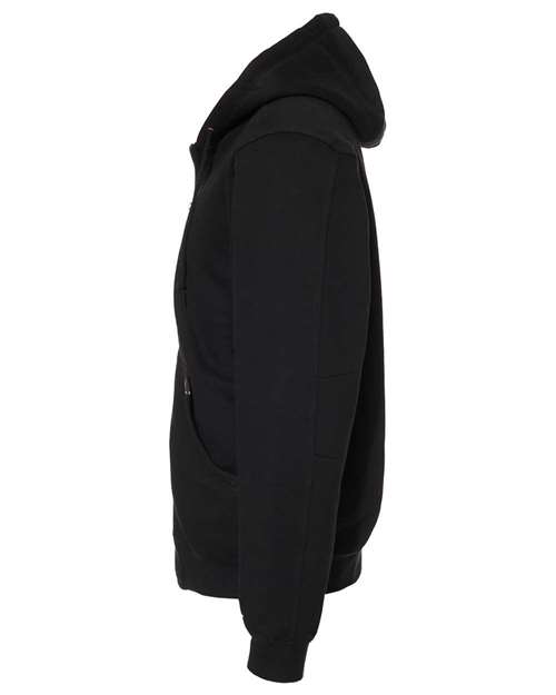 Men's Crossfire Heavyweight Power Fleece Hooded Jacket with Thermal Lining – Detail