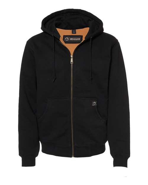 Men's Crossfire Heavyweight Power Fleece Hooded Jacket with Thermal Lining – Front