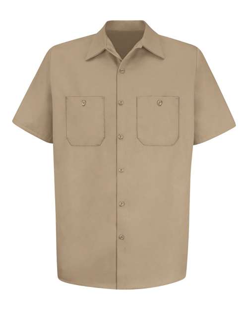 Men's Cotton Short Sleeve Uniform Shirt