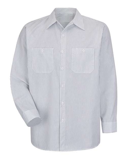 Men's Premium Long Sleeve Work Shirt – Front