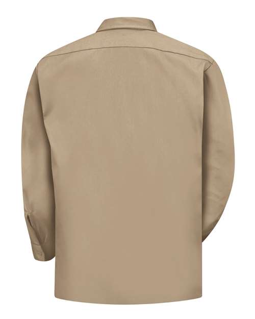 Men's Utility Long Sleeve Work Shirt – Back