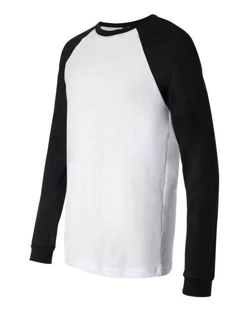 Men's Long Sleeve Jersey Baseball Tee – Side