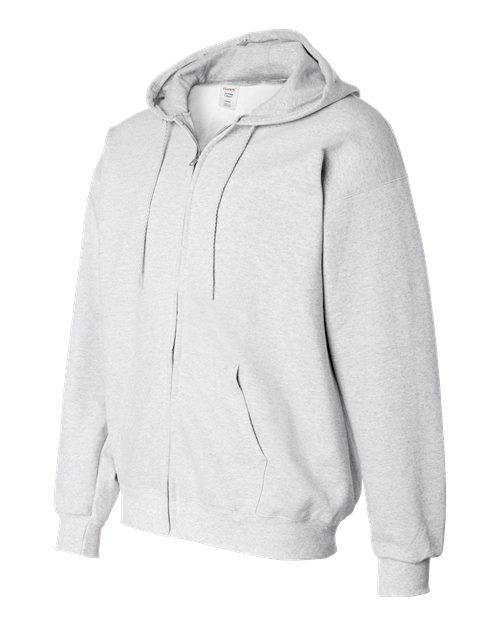 Unisex Ultimate Cotton® Full-Zip Hooded Sweatshirt – Side