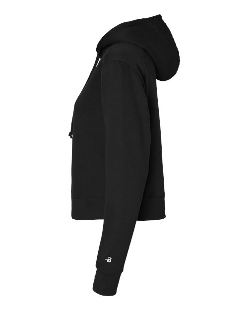 Women's Crop Hooded Sweatshirt – Detail