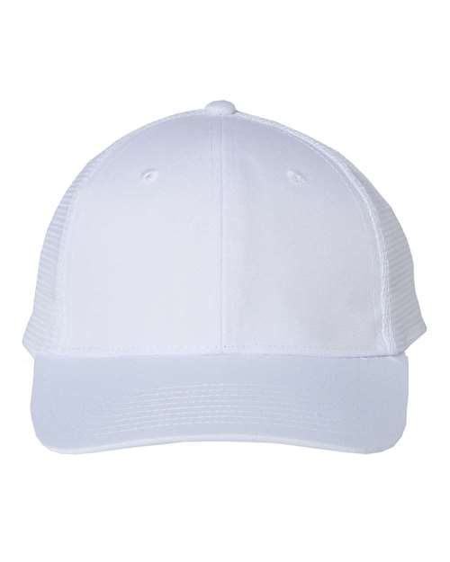 Mesh-Back Twill Trucker Cap – Front