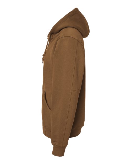 Men's Tall Crossfire Heavyweight Power Fleece Hooded Jacket with Thermal Lining – Detail