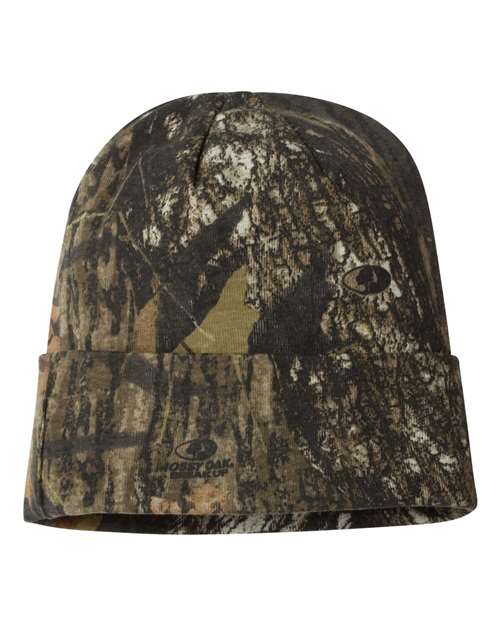 12" Licensed Camo Cuffed Beanie – Back
