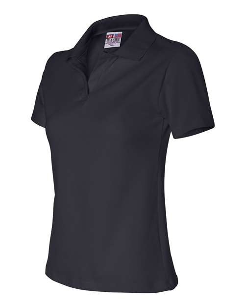 Women's USA-Made V-Neck Polo – Side
