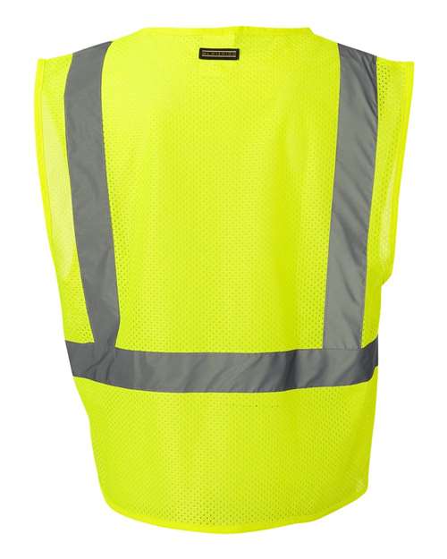 Unisex Ultra-Cool™ Mesh Vest with Pockets – Back