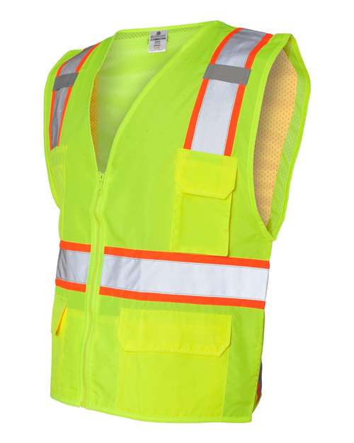 Unisex Ultra-Cool™ Solid Front Vest with Mesh Back – Side