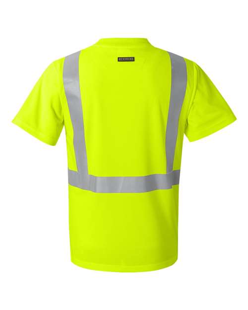 Unisex High-Performance Microfiber T-Shirt – Back