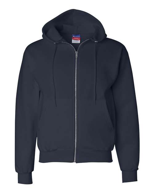 Unisex Powerblend® Full-Zip Hooded Sweatshirt – Front