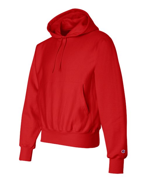 Unisex Reverse Weave® Hooded Sweatshirt – Side