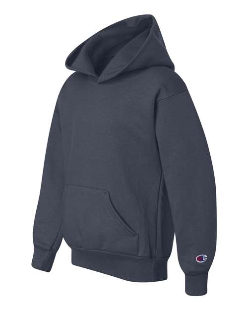 Youth Powerblend® Hooded Sweatshirt – Side