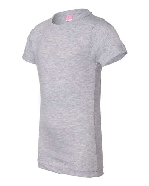Girls' Fine Jersey Tee – Side