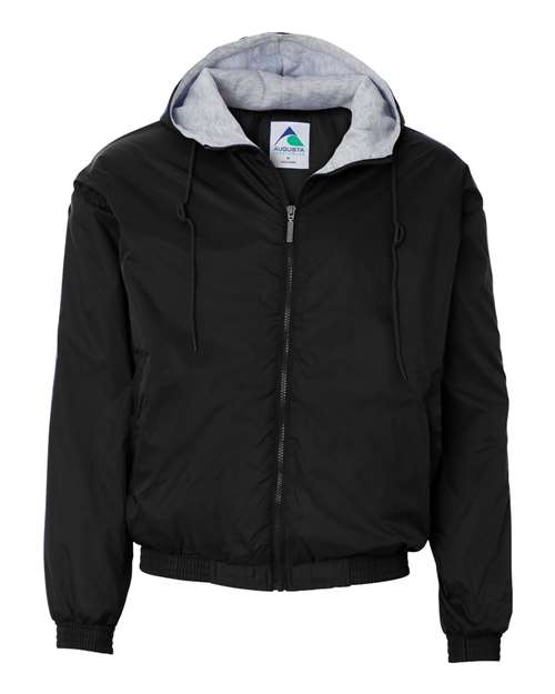 Unisex Fleece Lined Hooded Jacket