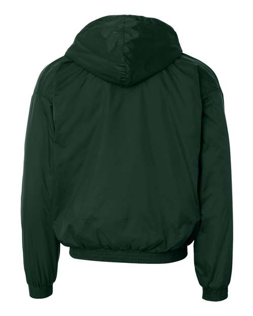 Unisex Fleece Lined Hooded Jacket – Back