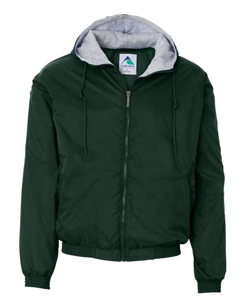 Unisex Fleece Lined Hooded Jacket