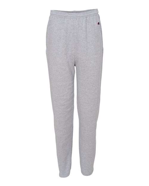 Unisex Powerblend® Open-Bottom Sweatpants with Pockets – Front