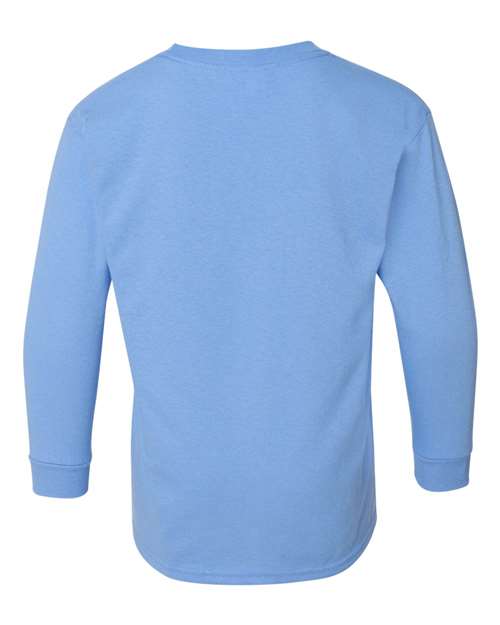 Youth Heavy Cotton™ Long Sleeve T-Shirt – Back