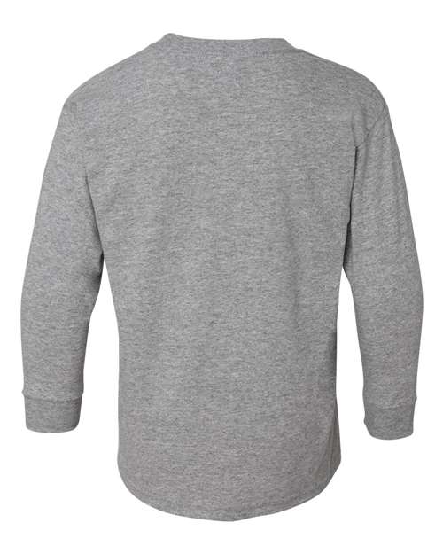 Youth Heavy Cotton™ Long Sleeve T-Shirt – Back