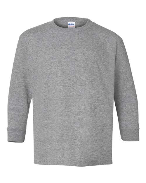 Youth Heavy Cotton™ Long Sleeve T-Shirt – Front