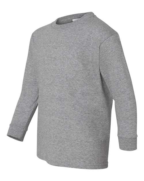 Youth Heavy Cotton™ Long Sleeve T-Shirt – Side